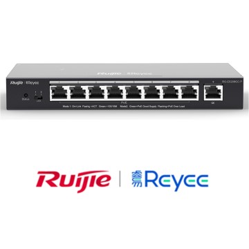 Ruijie Reyee 9-Port Gigabit Smart Cloud Managed PoE Switch RG-ES209GC-P